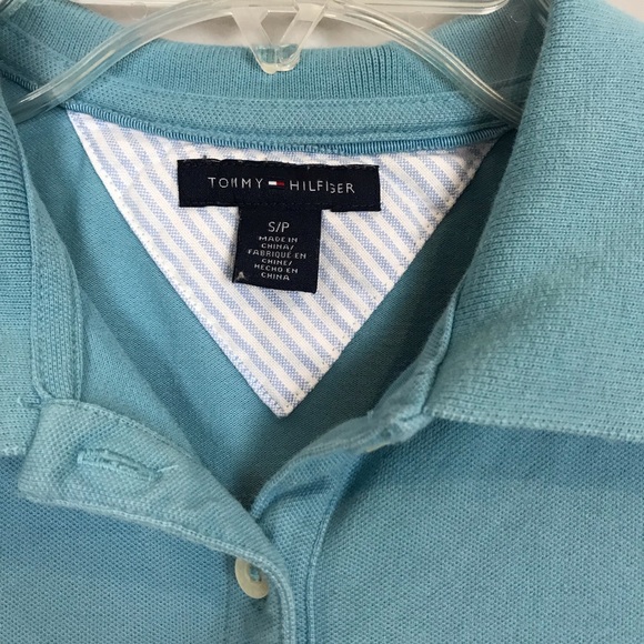 Tommy Blue Polo with bottons - Picture 4 of 5